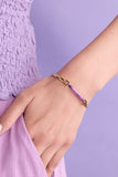 Crayola Royal Purple Crayon Tension Bangle - Aaria Tees Aaria Tees