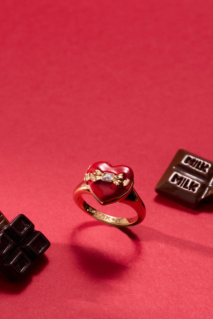 Box of Chocolate Locket Ring - Aaria Tees Aaria Tees