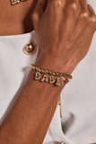 'Babe' Bubble Beaded Bolo Bracelet - Aaria Tees Aaria Tees
