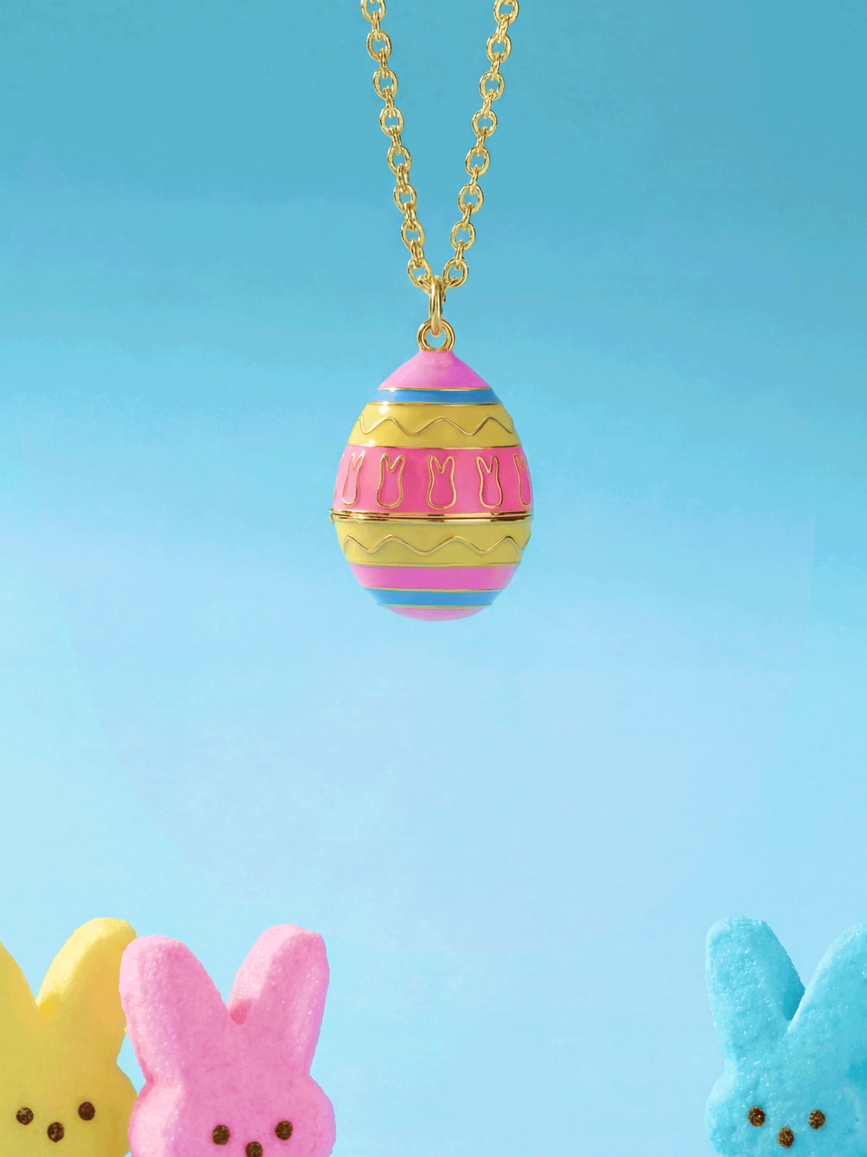 PEEPS® Easter Egg Pendant Necklace - Aaria Tees Aaria Tees
