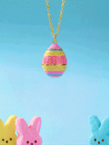 PEEPS® Easter Egg Pendant Necklace - Aaria Tees Aaria Tees