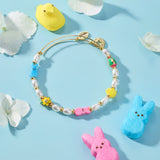 PEEPS® Chick and Bunny Beaded Bangle - Aaria Tees Aaria Tees