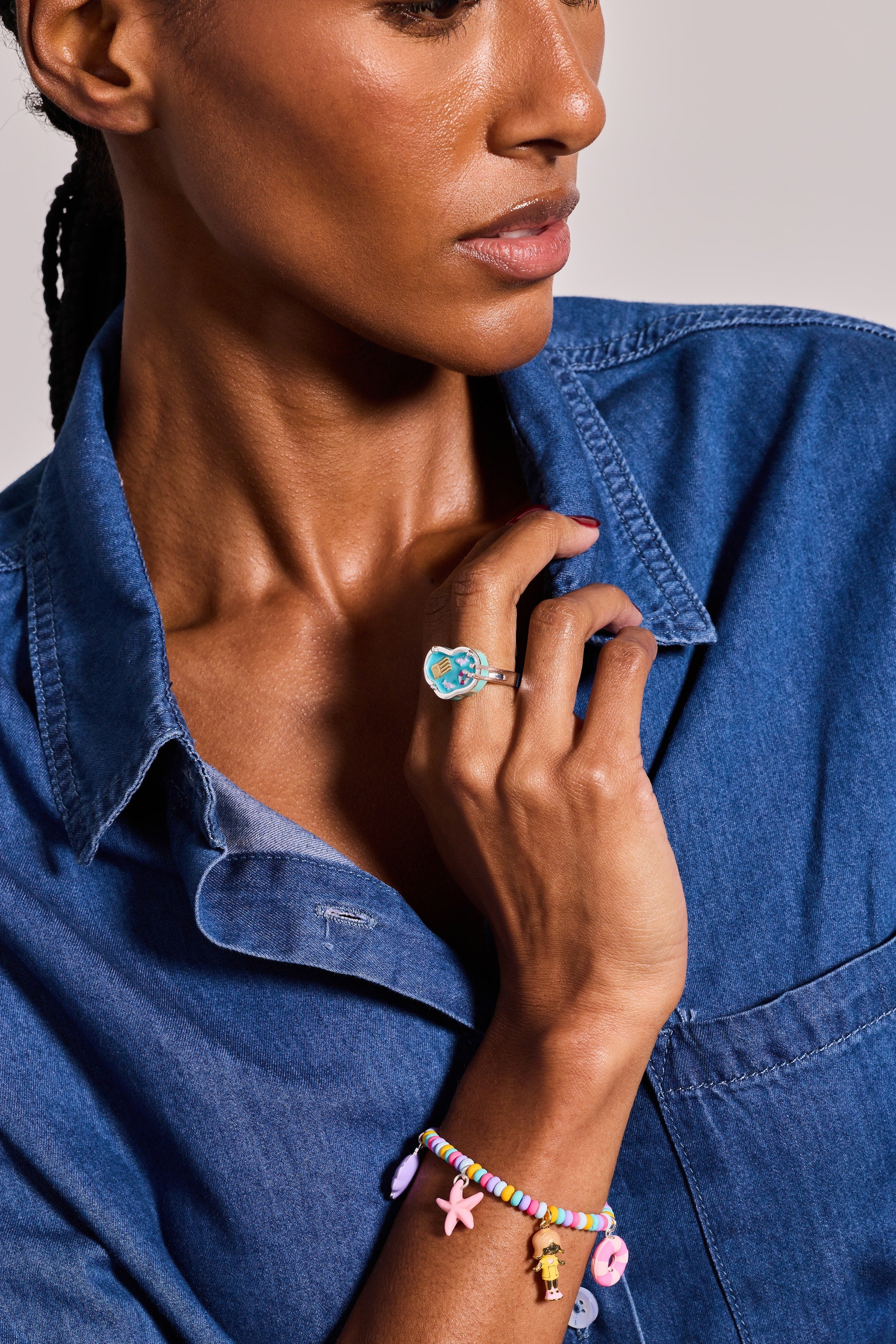 Polly Pocket™ Limited Edition Pool Party Ring - Aaria Tees Aaria Tees