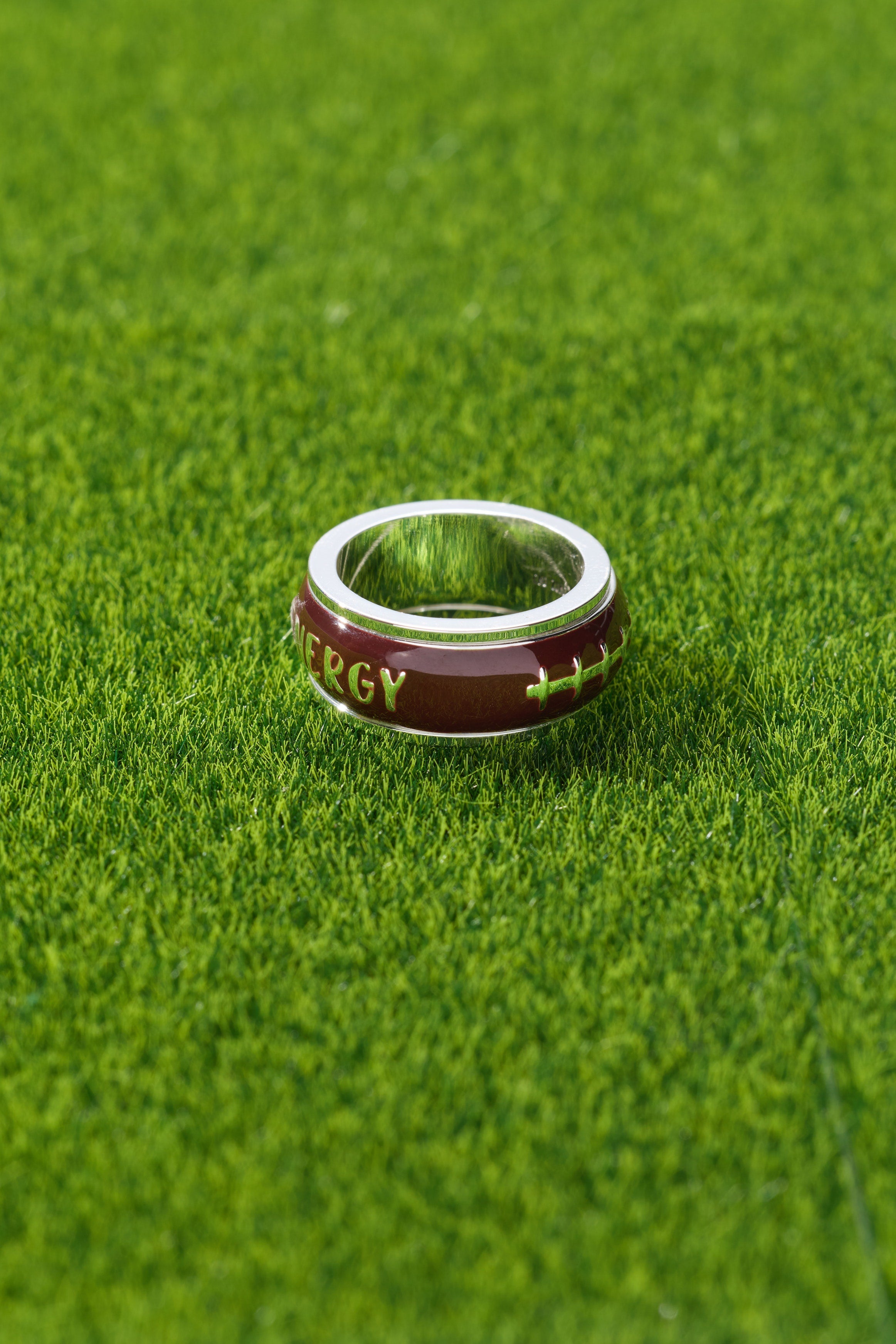 Football Fidget Ring - Aaria Tees Aaria Tees