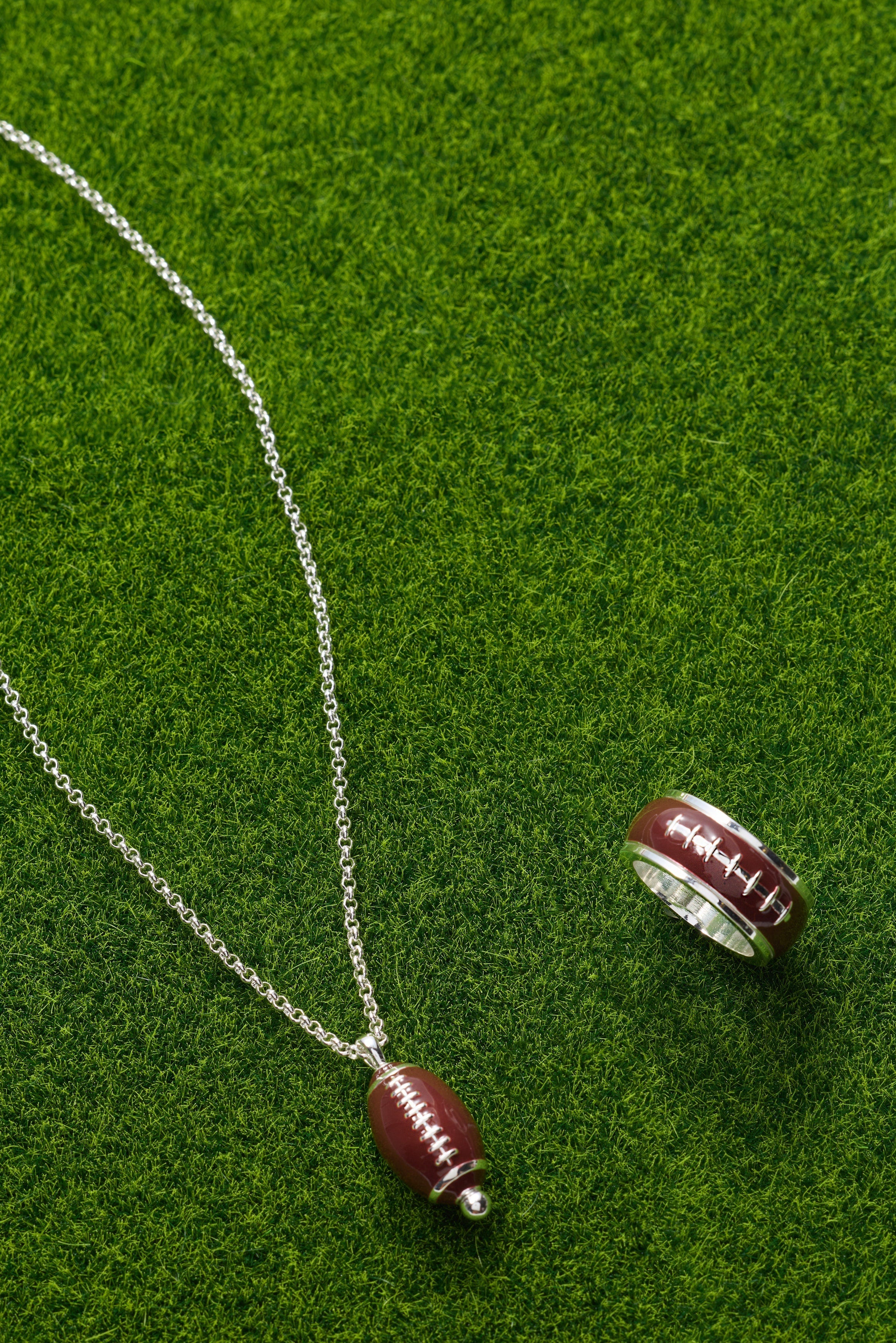 Football Fidget Ring - Aaria Tees Aaria Tees
