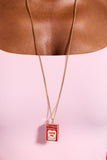 Sweethearts® Box Locket And Heart Charm Necklace - Aaria Tees Aaria Tees