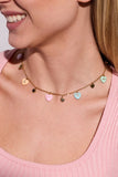 Sweethearts® Multi-Charm Necklace - Aaria Tees Aaria Tees