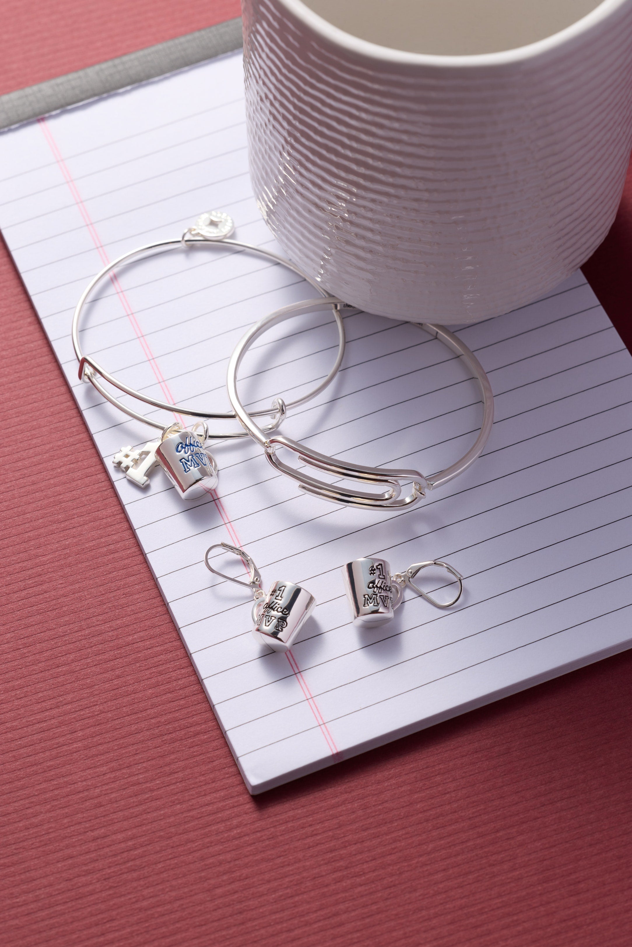 #1 'Office MVP' Mug Earrings - Aaria Tees Aaria Tees