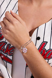 "You're A Catch" Baseball Charm Bangle - Aaria Tees Aaria Tees