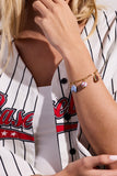 'Take Me Out to the Ballgame' Baseball Charm Bracelet - Aaria Tees Aaria Tees