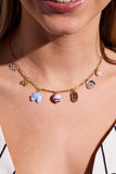 'Take Me Out to the Ballgame' Multi Charm Necklace - Aaria Tees Aaria Tees