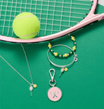 Barbie™ Tennis Beaded Charm Bangle - Aaria Tees Aaria Tees