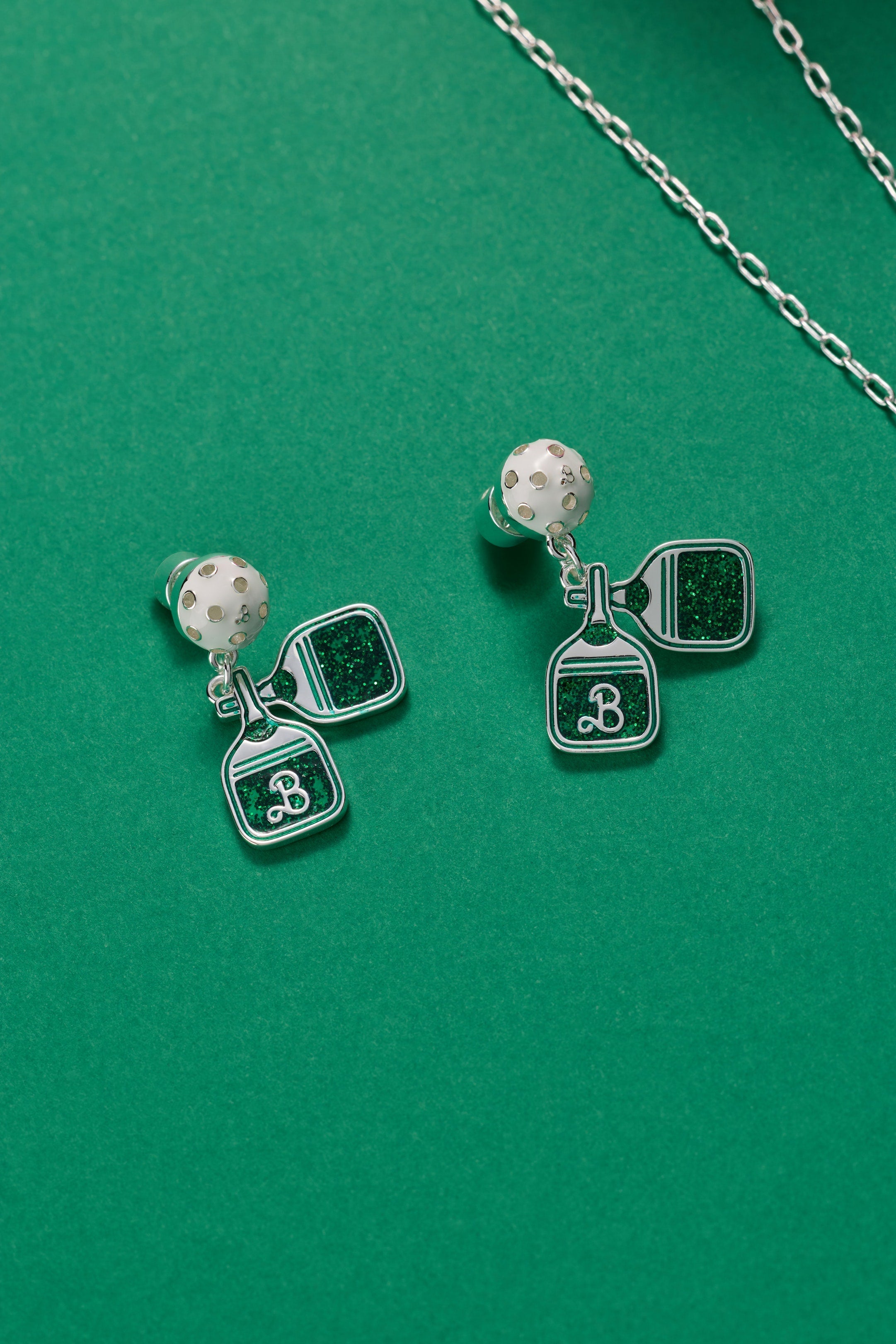 Barbie™ Pickleball Drop Earrings - Aaria Tees Aaria Tees