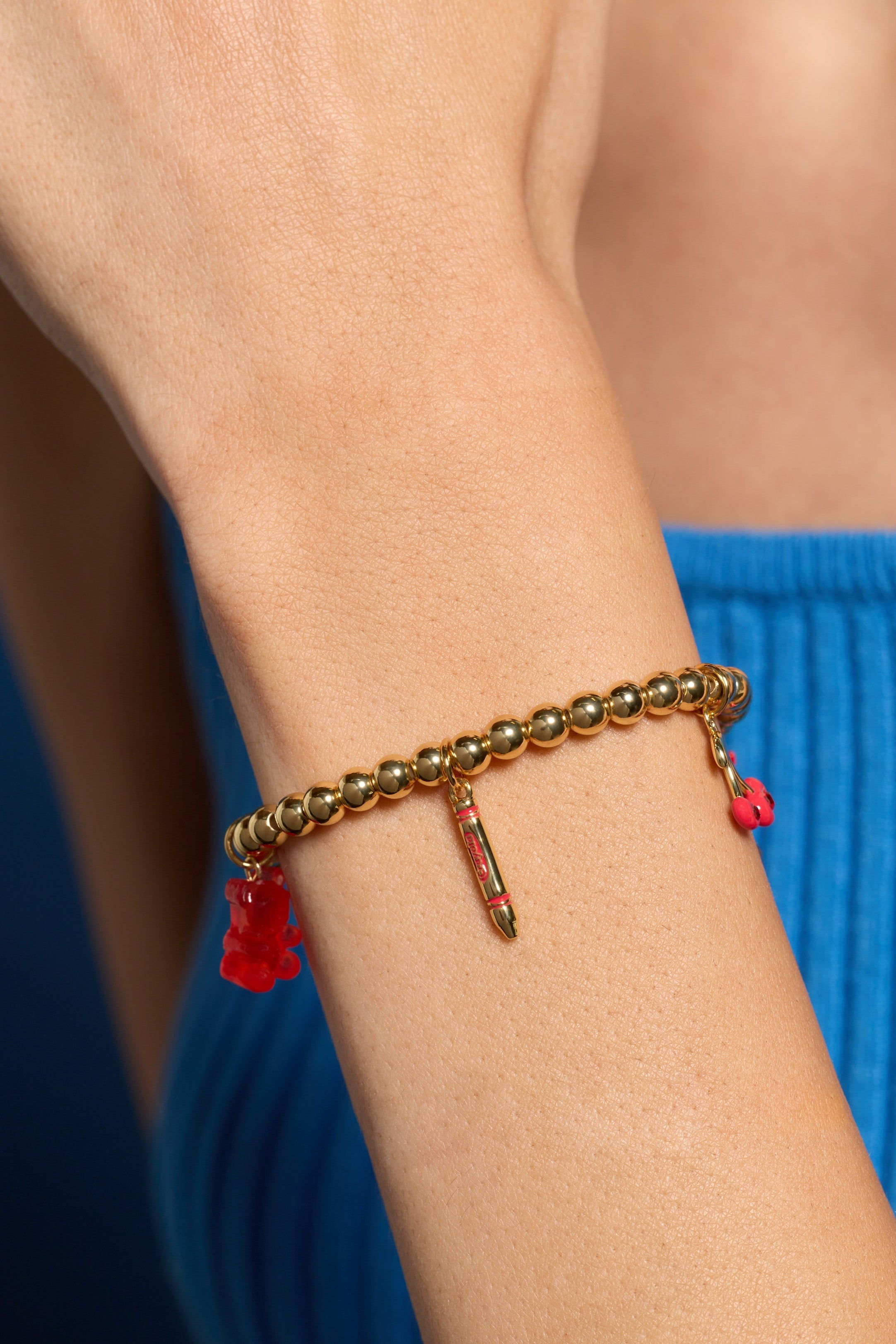 Crayola Fan Favorites Scarlet Charm Stretch Bracelet - Aaria Tees Aaria Tees