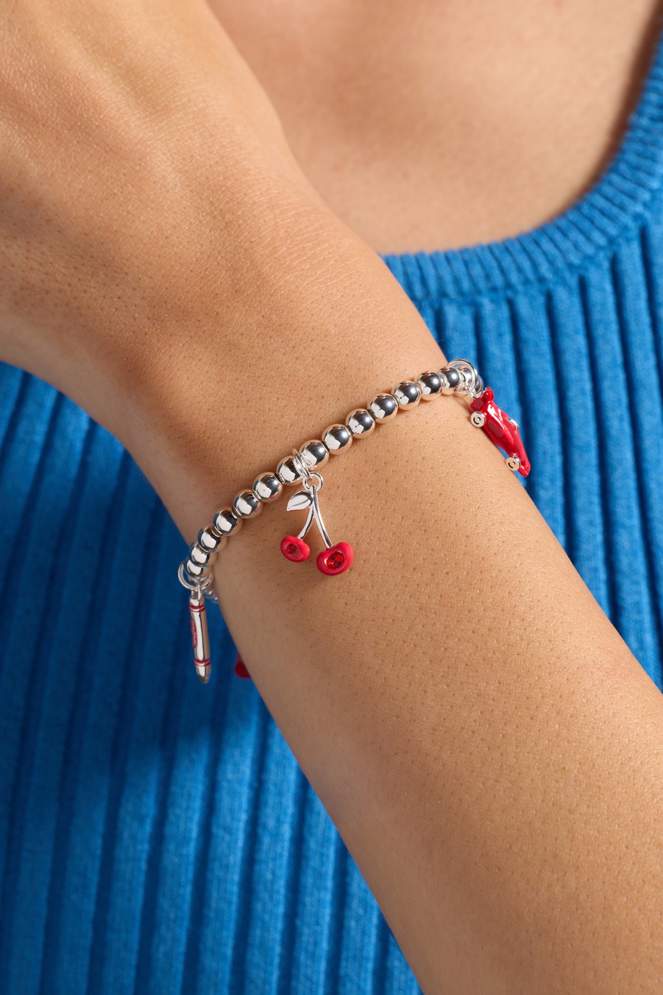 Crayola Fan Favorites Scarlet Charm Stretch Bracelet - Aaria Tees Aaria Tees