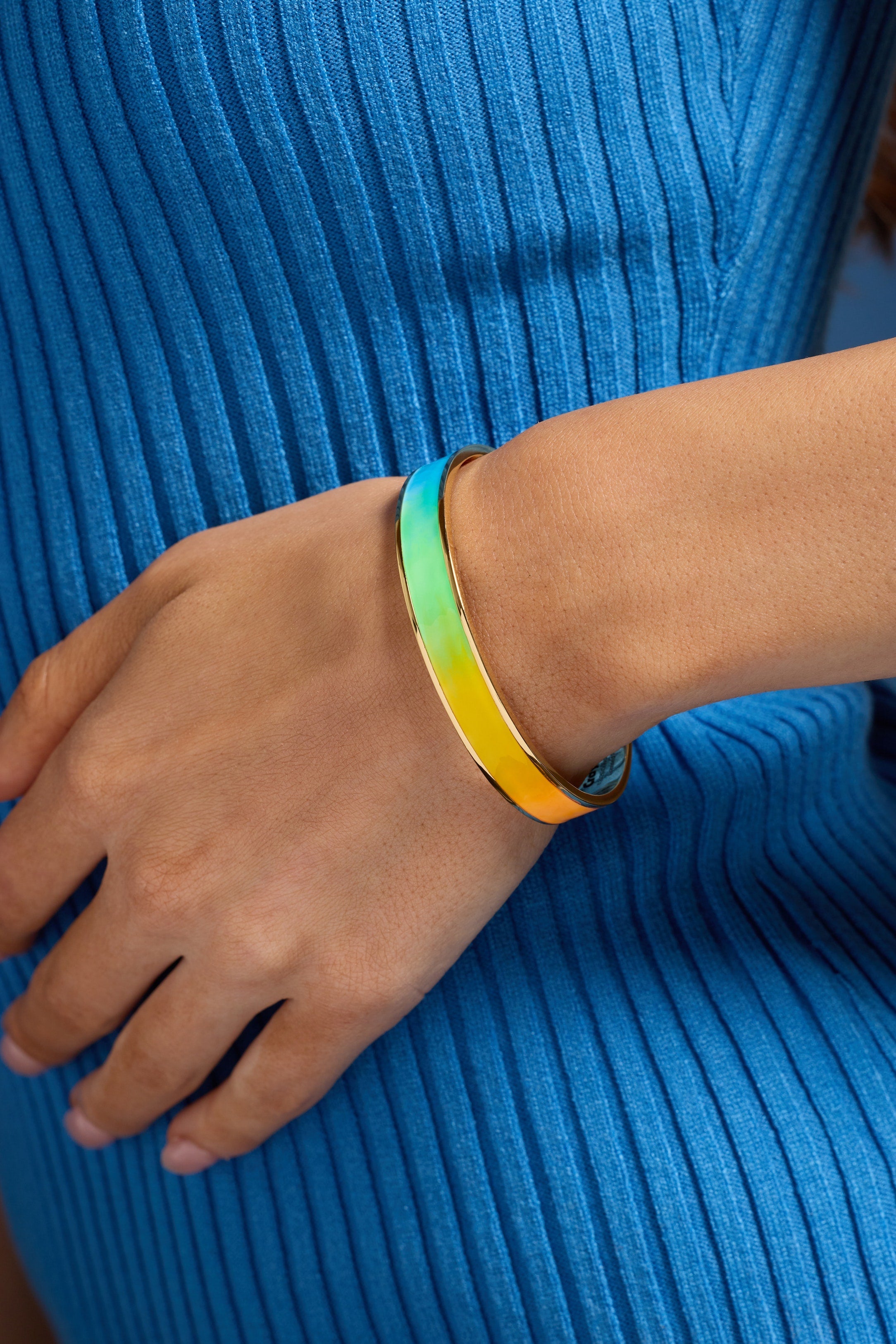 Crayola Rainbow Gradient Cuff - Aaria Tees Aaria Tees