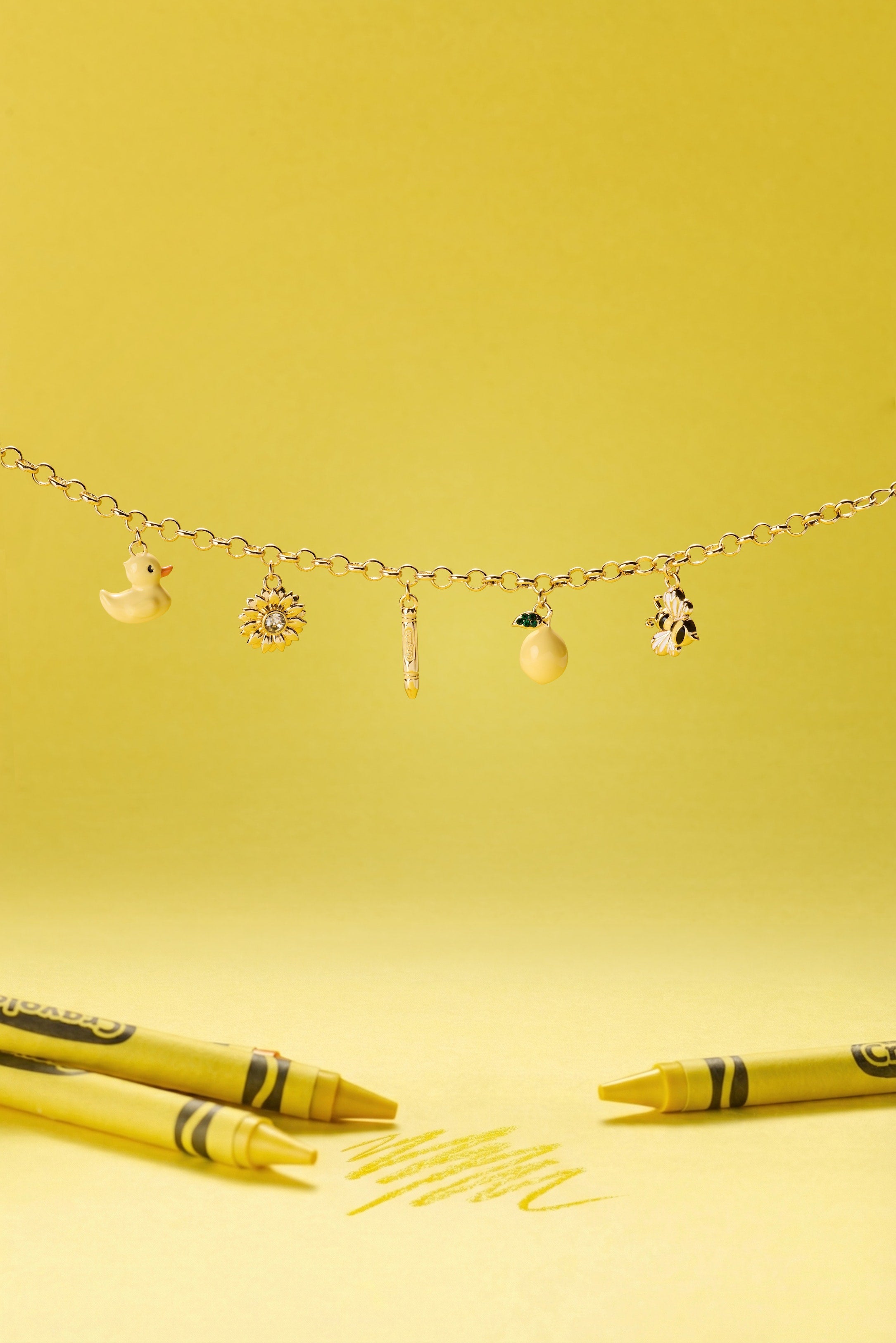 Crayola Fan Favorites Sunglow Charm Bracelet - Aaria Tees Aaria Tees