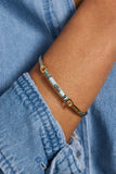 Crayola Robin's Egg Blue Crayon Tension Bangle - Aaria Tees Aaria Tees