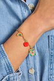 Crayola 'Teaching Is A Work Of Heart' Toggle Bracelet - Aaria Tees Aaria Tees