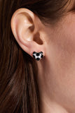Soccer Heart Stud Earrings - Aaria Tees Aaria Tees