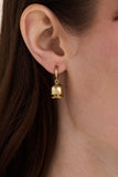 Baseball Cap Huggie Drop Earrings - Aaria Tees Aaria Tees