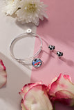 Soccer Heart Stud Earrings - Aaria Tees Aaria Tees