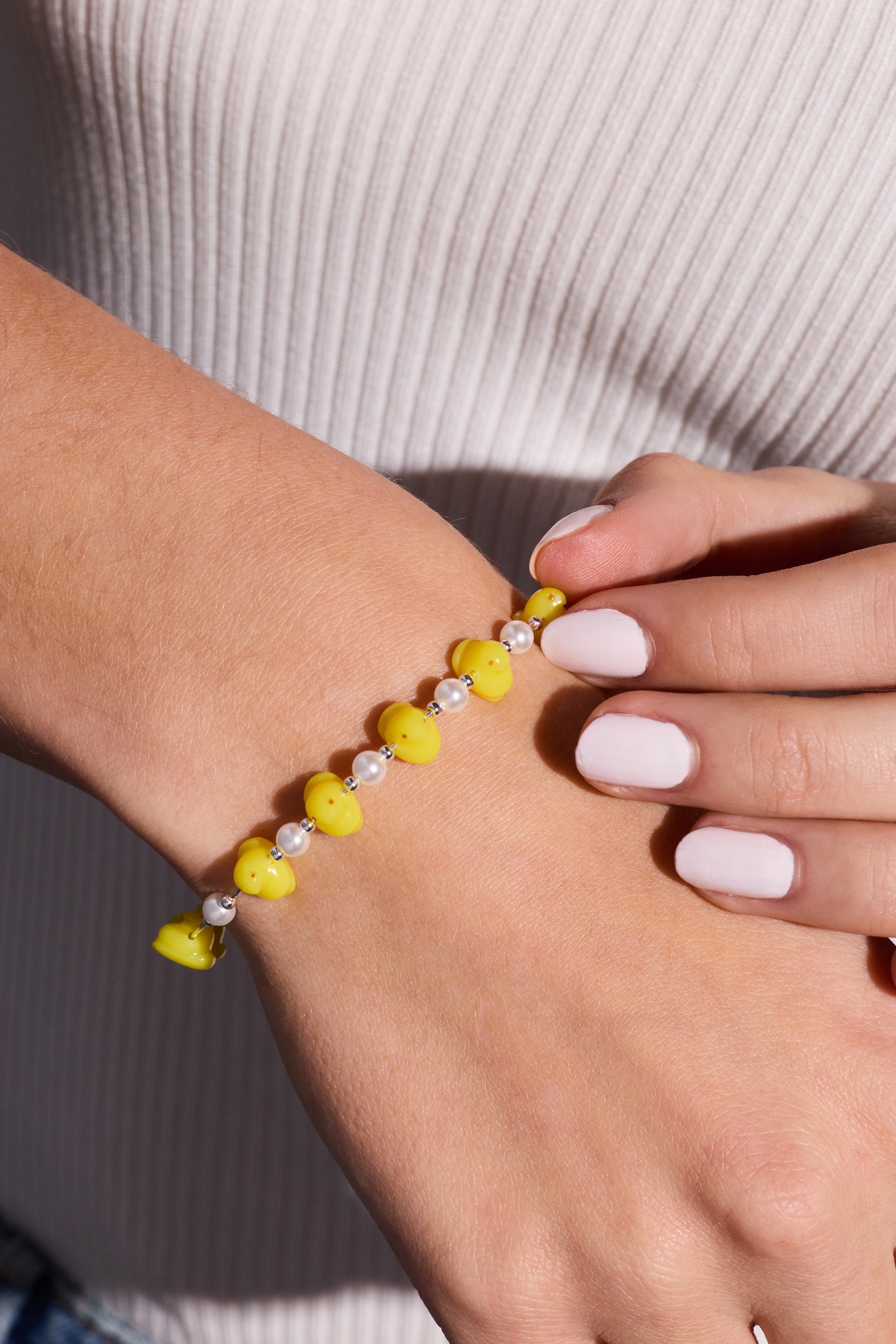 PEEPS® Chick Beaded Bangle - Aaria Tees Aaria Tees