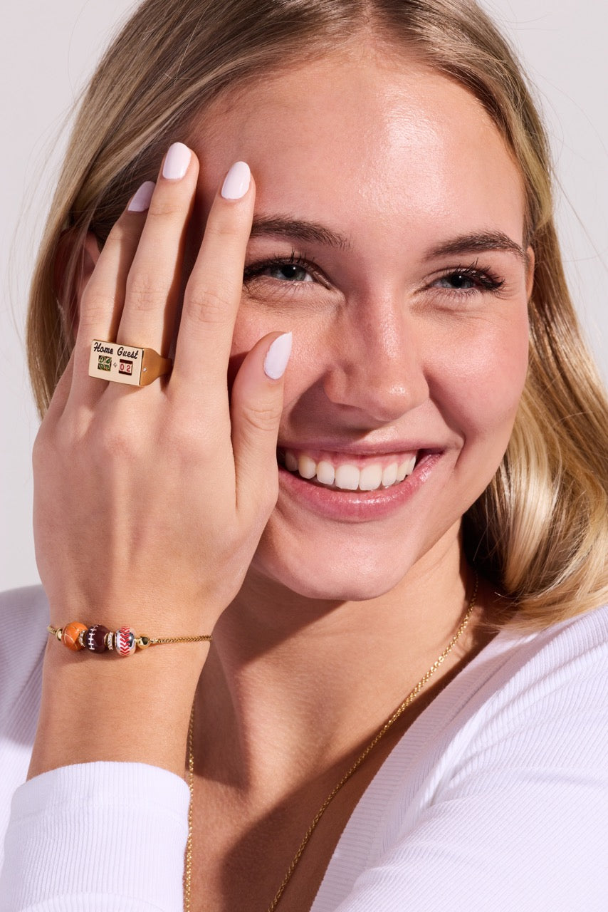 Game On Spinner Bolo Bracelet - Aaria Tees Aaria Tees
