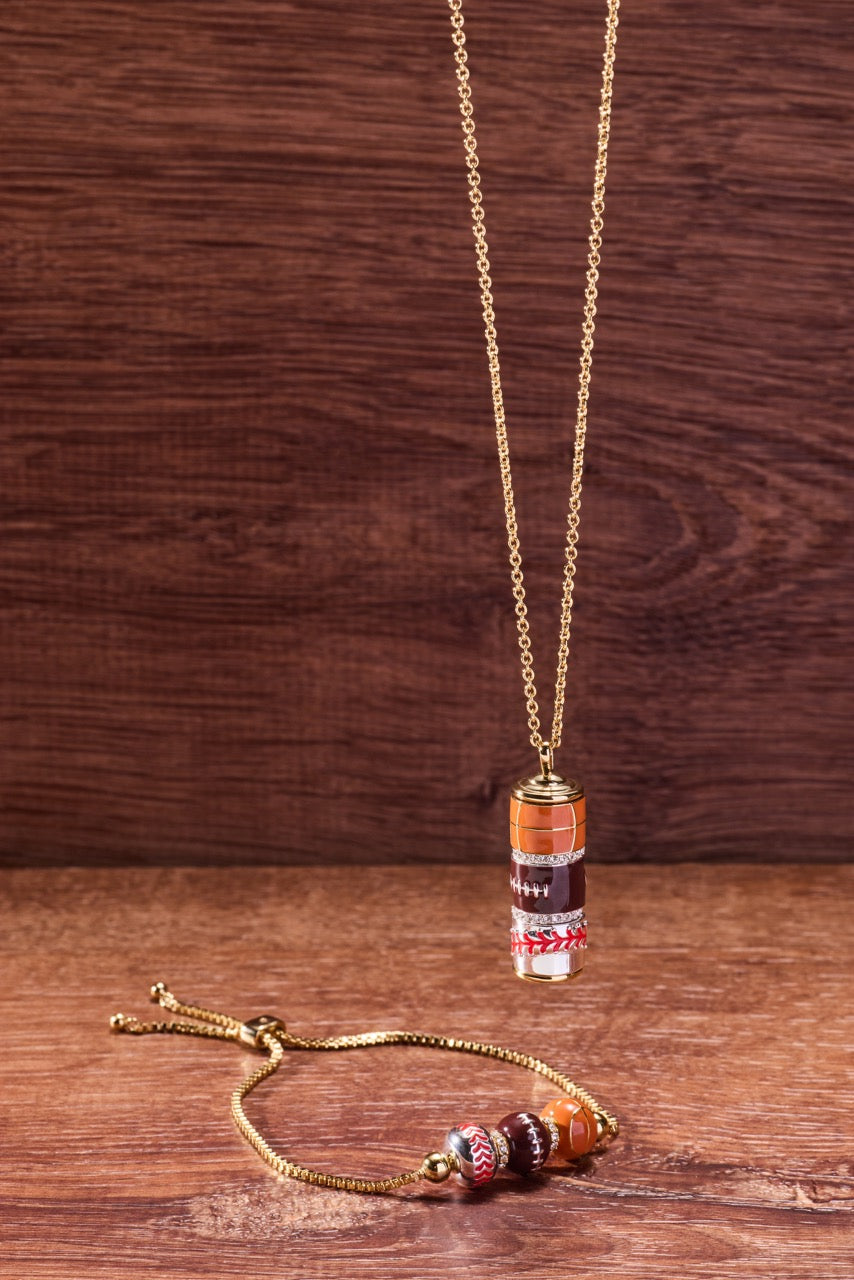 Game On Spinner Pendant - Aaria Tees Aaria Tees