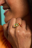 Taco Open Ring - Aaria Tees Aaria Tees