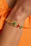 Taco Inline Charm Bracelet - Aaria Tees Aaria Tees