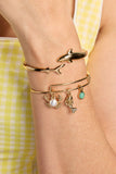 Sea Creature Multi Charm Bangle - Aaria Tees Aaria Tees