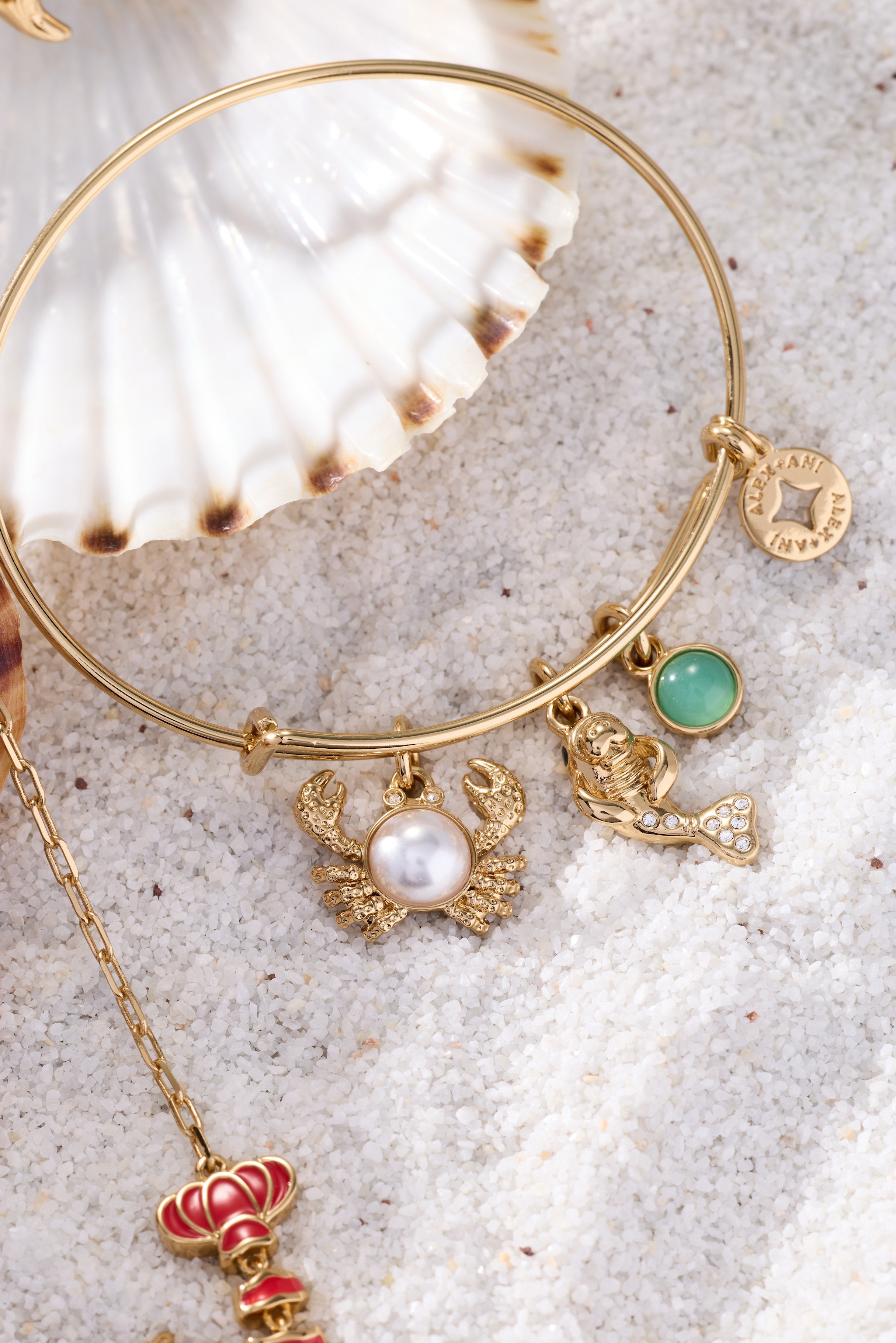 Sea Creature Multi Charm Bangle - Aaria Tees Aaria Tees