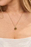 Hot Grill Summer 'Bun In A Million' Hamburger Pendant - Aaria Tees Aaria Tees