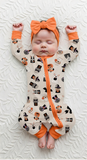 Bark & Treat (Convertible Zip Footies) - Aaria Tees Aaria Tees