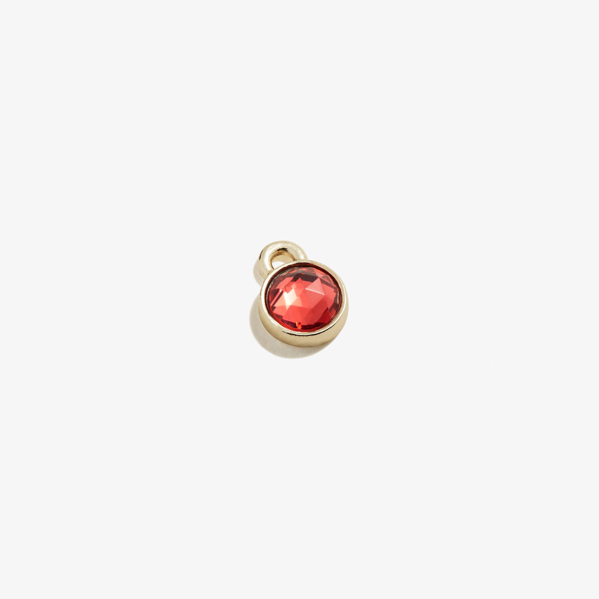 Rose Hoop Earring Charm, Circle - Aaria Tees