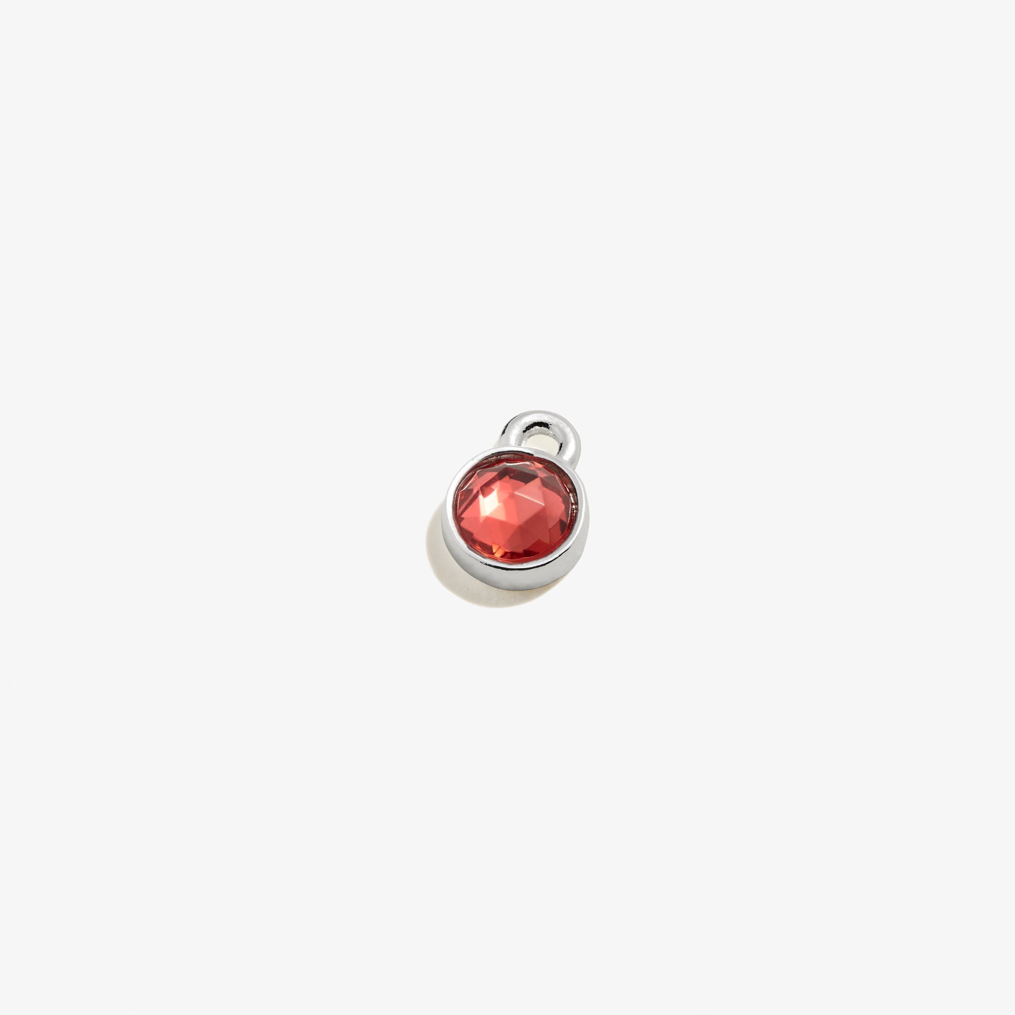 Rose Hoop Earring Charm, Circle - Aaria Tees Aaria Tees