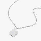 Four-Leaf Clover Necklace, 21" - Aaria Tees Aaria Tees