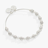 Pumpkin + Crystal Beaded Bangle - Aaria Tees Aaria Tees