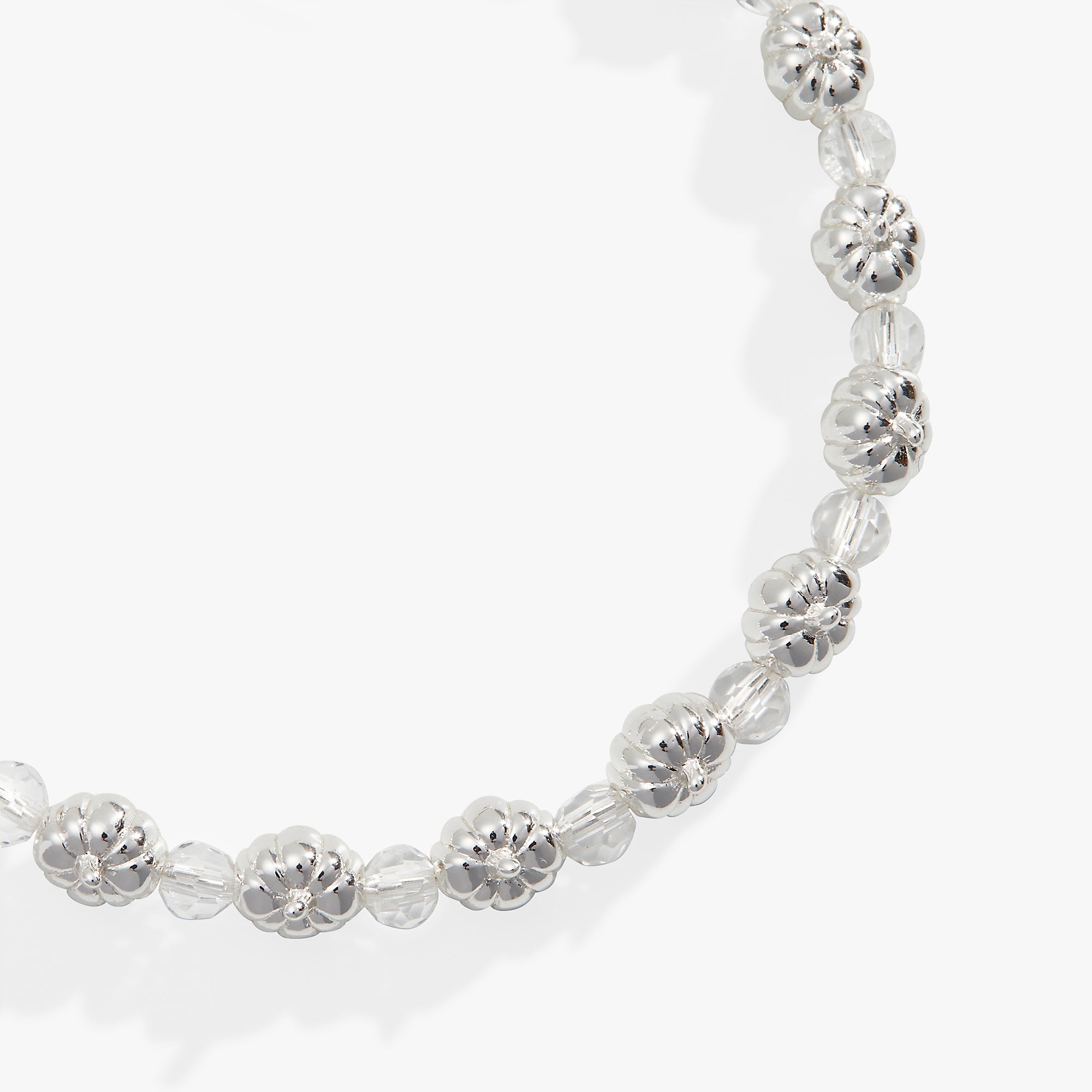 Pumpkin + Crystal Beaded Bangle - Aaria Tees Aaria Tees