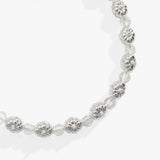 Pumpkin + Crystal Beaded Bangle - Aaria Tees Aaria Tees