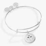 Hidden Message Cross Affirmation Bangle - Aaria Tees Aaria Tees