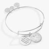 Hidden Message Cross Affirmation Bangle - Aaria Tees Aaria Tees