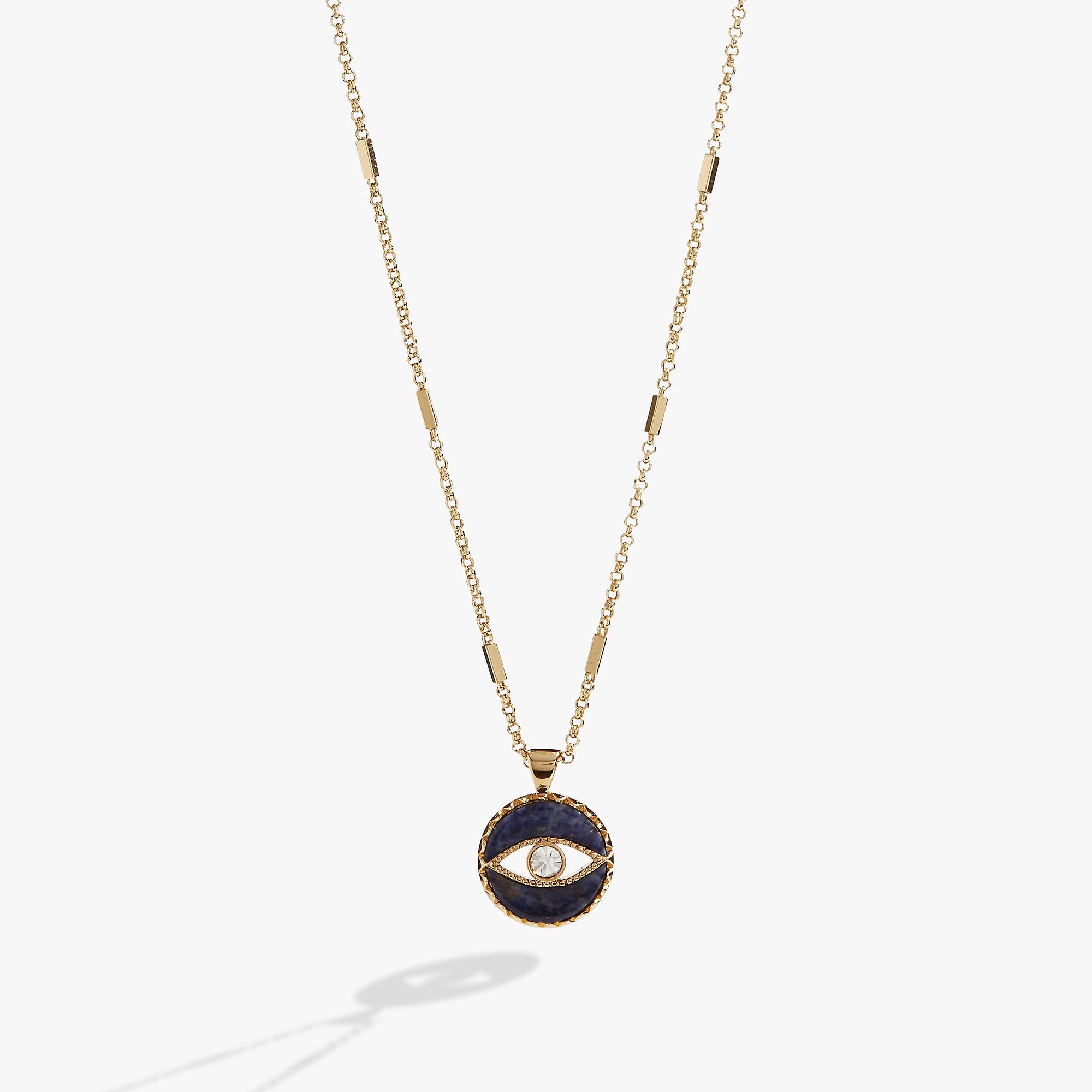 Sodalite Evil Eye Necklace - Aaria Tees Aaria Tees