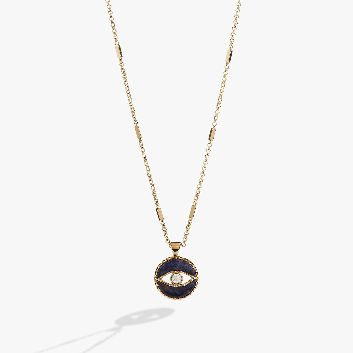 Sodalite Evil Eye Necklace - Aaria Tees