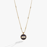 Sodalite Evil Eye Necklace - Aaria Tees Aaria Tees