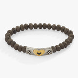 Antique Heart Stretch Bracelet - Aaria Tees Aaria Tees