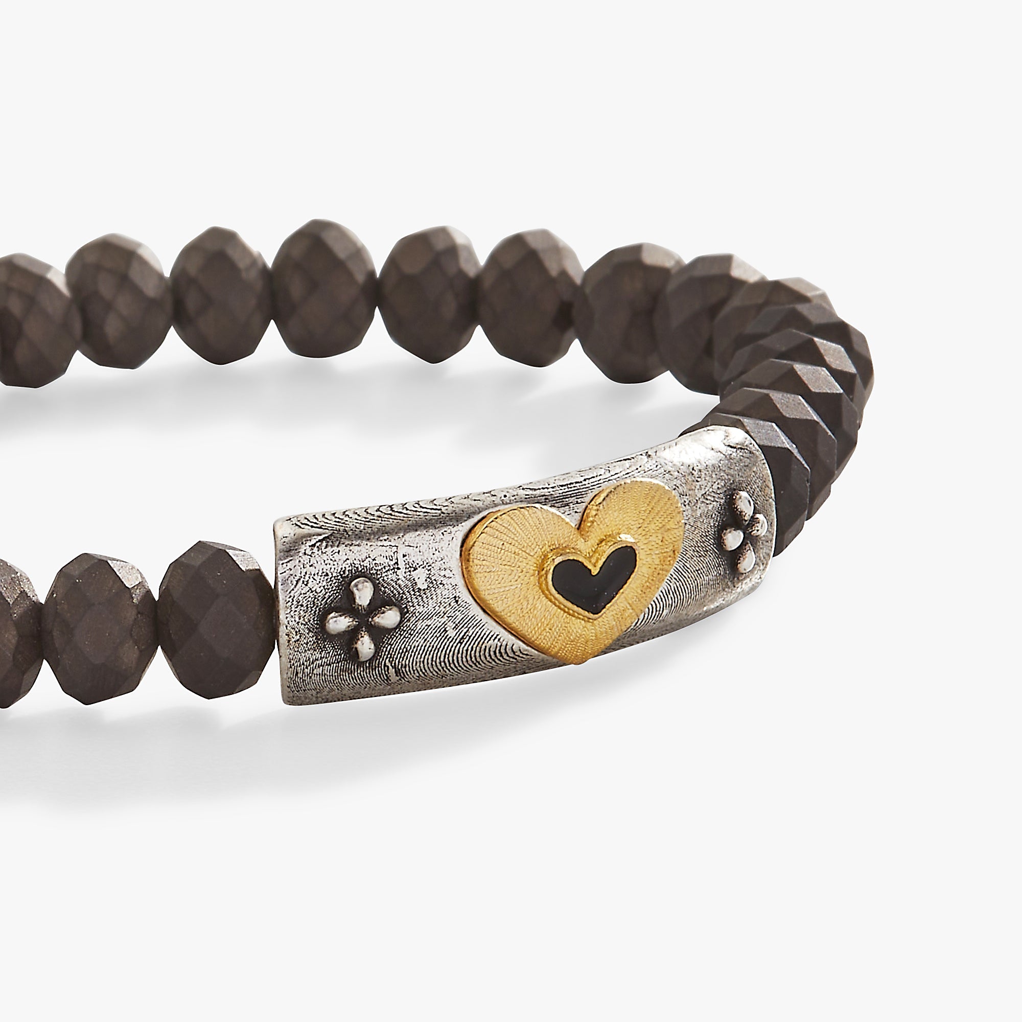 Antique Heart Stretch Bracelet - Aaria Tees Aaria Tees