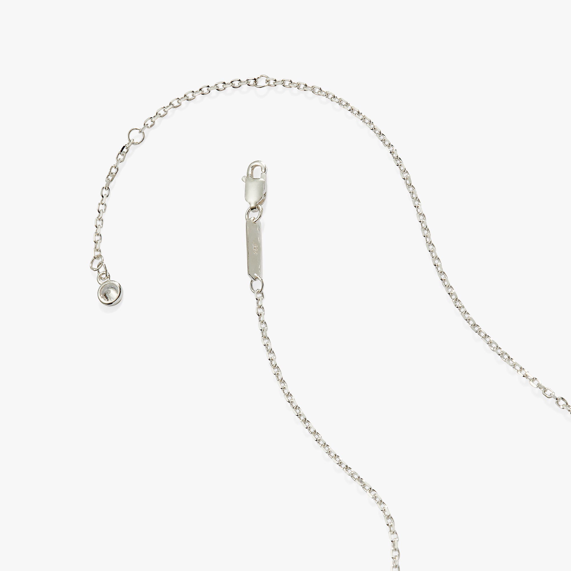 Cross And Heart Necklace, Sterling Silver - Aaria Tees Aaria Tees