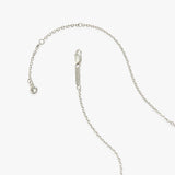 Cross And Heart Necklace, Sterling Silver - Aaria Tees Aaria Tees